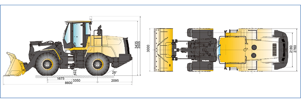 XCMG Official 5.5ton Wheel Loader XC958E (Euro Stage V) for sale